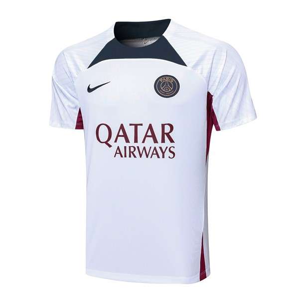 Camiseta Entrenamiento PSG 2024 Blanco Tailandia Camiseta Entrenamiento Paris Saint Germain 2024 Blanco