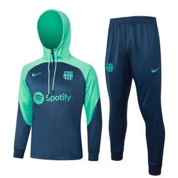 Sudadera Con Capucha FC Barcelona 2024 Azul