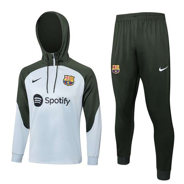 Sudadera Con Capucha Barcelona 2024 Gris Sudadera Con Capucha Barcelona 2024 Gris