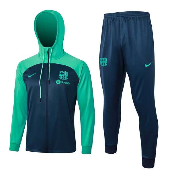 Sudadera Con Capucha Barcelona 2024 Azul 3 Sudadera Con Capucha Barcelona 24 Azul
