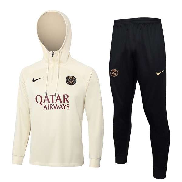 Sudadera Con Capucha PSG 2024 Amarillo Sudadera Con Capucha Paris Saint Germain 2024 Amarillo