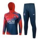 Sudadera Con Capucha Paris Saint Germain 2024 Azul Rojo