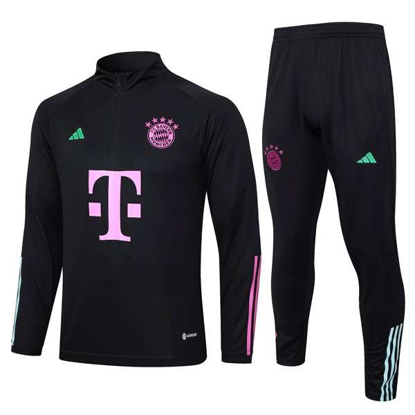 Sudadera De Training Bayern Munich 2024 Negro Sudadera Entrenamiento Bayern Munich 2024 Negro