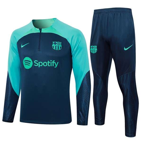Sudadera De Training Barcelona 2024 Azul 2 Sudadera Entrenamiento FC Barcelona 2024 Azul
