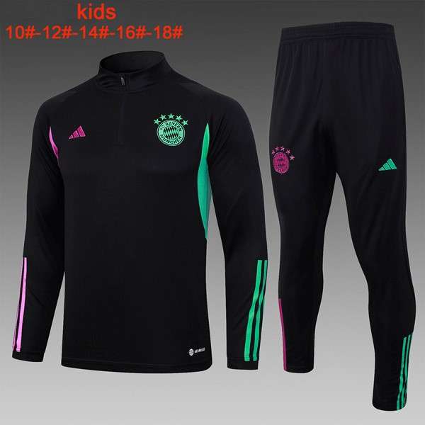 Ninos Sudadera De Training Bayern Munich 2024 Negro Sudadera Entrenamiento Ninos Bayern Munich 2024 Negro