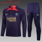 Sudadera Entrenamiento Ninos Paris Saint Germain 2024 Purpura