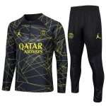 Sudadera Entrenamiento Paris Saint Germain 2024 Negro Amarillo