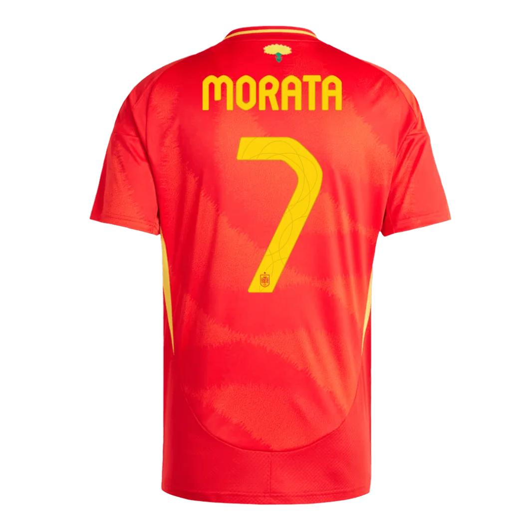 Álvaro Morata NO.7 Camiseta Primera España 2024 Alvaro Morata NO.7 Camiseta Primera Espana 2024