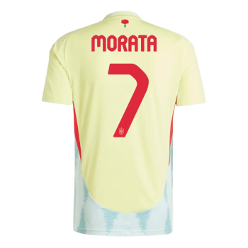 Álvaro Morata NO.7 Camiseta Segunda España 2024