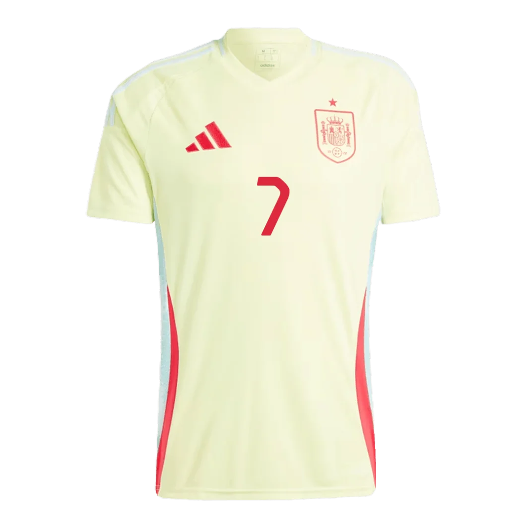 Álvaro Morata NO.7 Camiseta Segunda España 2024_1