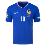 Kylian Mbappé NO.10 Camiseta Primera Francia Jugador Versión 2024