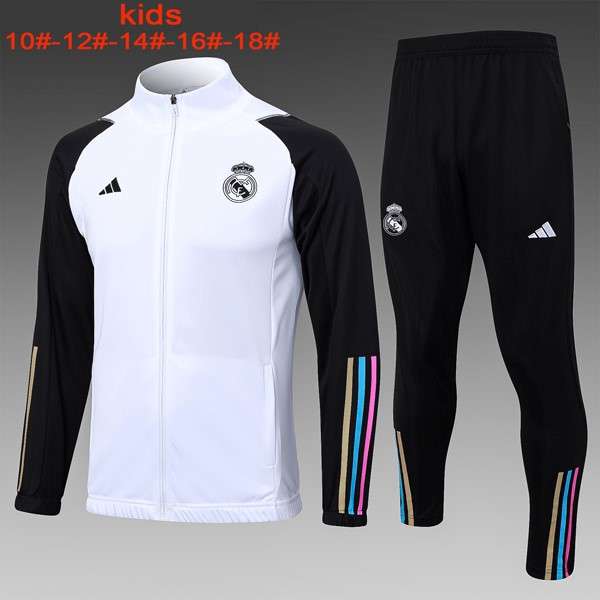 Ninos Chandal Real Madrid 2024 Blanco 2 Ninos Chandal Real Madrid 2024 Blanco