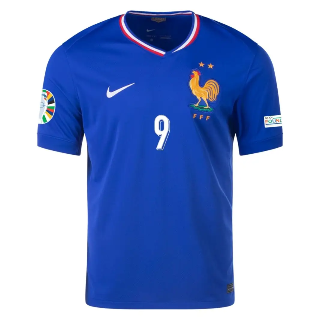 Olivier Giroud NO.9 Camiseta Primera Francia 2024_1