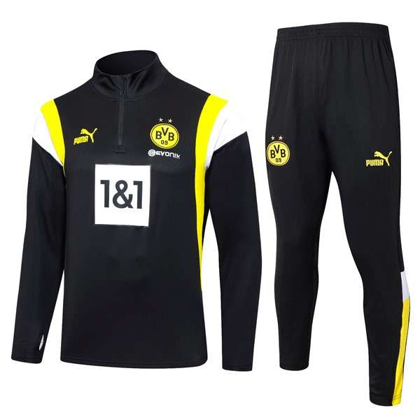 Sudadera De Training Borussia Dortmund 2024 Negro 2 Sudadera Entrenamiento Borussia Dortmund 2024 Negro