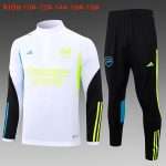 Sudadera Entrenamiento Ninos Arsenal 2024 Blanco