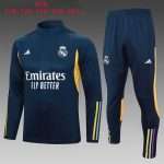 Sudadera Entrenamiento Ninos Real Madrid 24 Azul