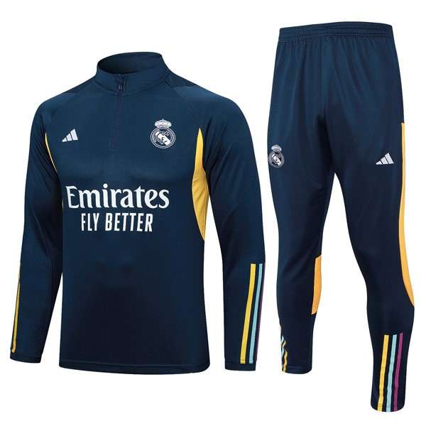 Sudadera De Training Real Madrid 2024 Azul Sudadera Entrenamiento Real Madrid 2024 Azul