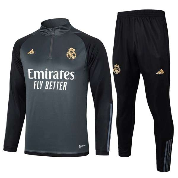 Sudadera De Training Real Madrid Gris 2 Sudadera Entrenamiento Real Madrid 2024 Gris