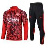 Sudadera Entrenamiento Real Madrid 2024 Rojo Negro