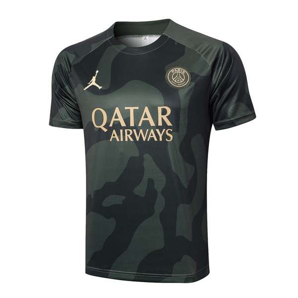 Camiseta Entrenamiento PSG 2024-2025 Verde Tailandia Camiseta Entrenamiento Paris Saint Germain 2024 2025