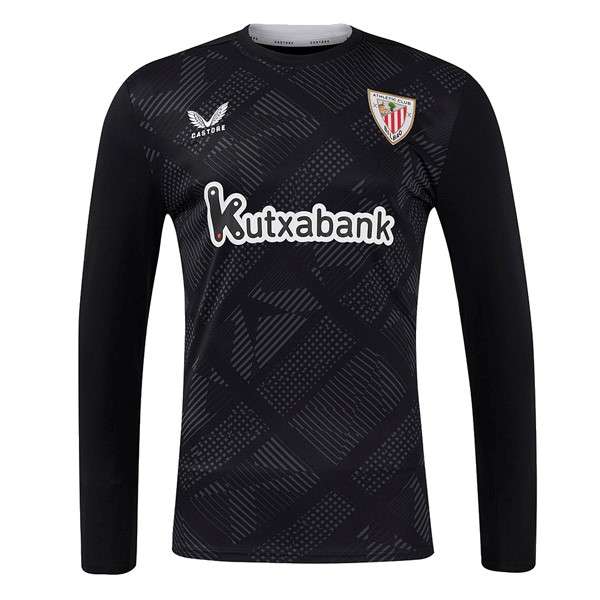 Tailandia Camiseta Athletic Bilbao 1ª ML Portero 2024-2025 Tailandia Manga Larga Camiseta Portero Primera Athletic Bilbao 2024