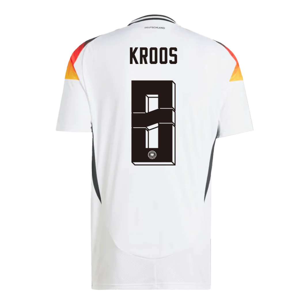 Toni Kroos NO.8 Camiseta Primera Alemania 2024 Toni Kroos NO.8 Camiseta Primera Alemania 2024