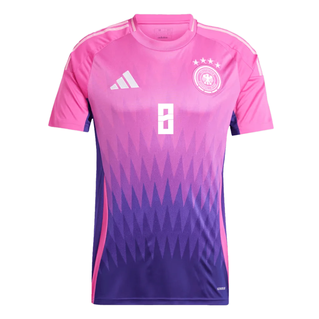 Toni Kroos NO.8 Camiseta Segunda Alemania 2024_1