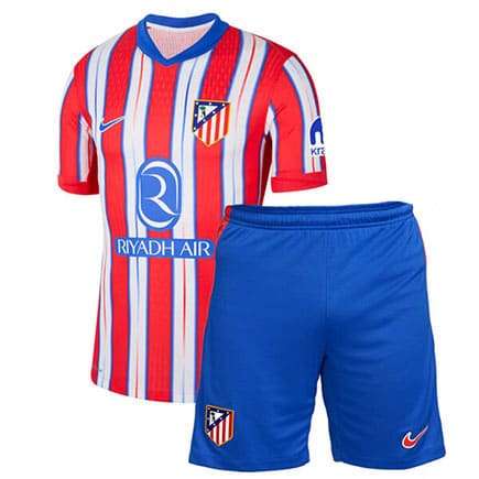 Camiseta Atlético De Madrid Conjunto Niños Primera 2024 2025 Camiseta Atletico De Madrid Conjunto Ninos Primera 2024 2025
