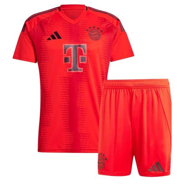 Camiseta Bayern Munich 1ª Niño 2024-2025 Camiseta Bayern Munich Conjunto Ninos Primera 2024 2025