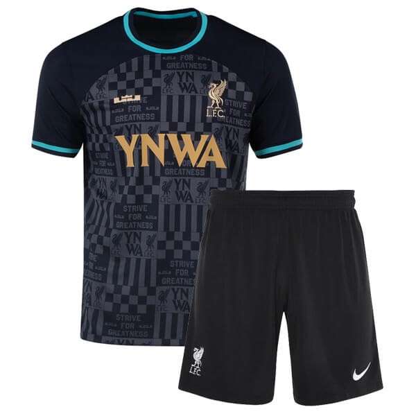Camiseta Liverpool X Lebron James Niño 2024-2025 Camiseta Liverpool X Lebron James Conjunto Ninos 2024 2025