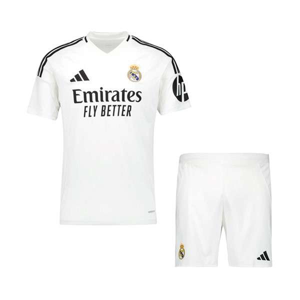 Camiseta Real Madrid 1ª Niño 2024-2025 Camiseta Real Madrid Conjunto Ninos Primera 2024 2025