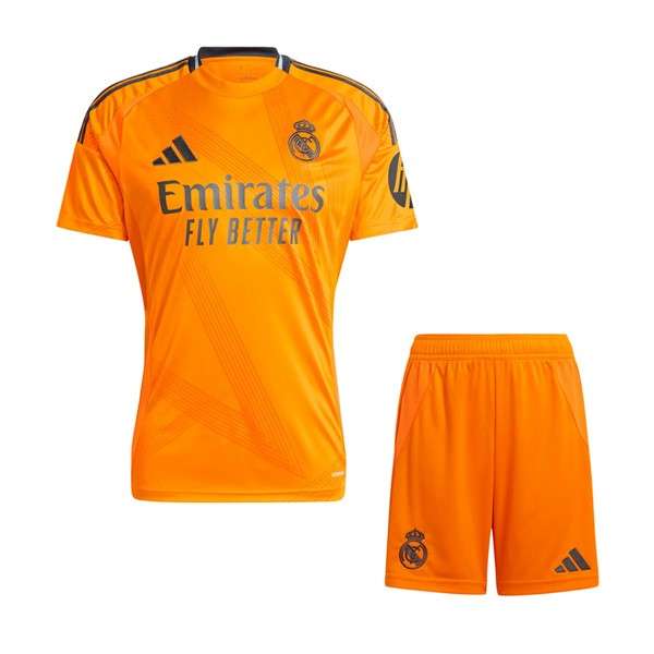 Camiseta Real Madrid 2ª Niño 2024-2025 Camiseta Real Madrid Conjunto Ninos Segunda 2024 2025