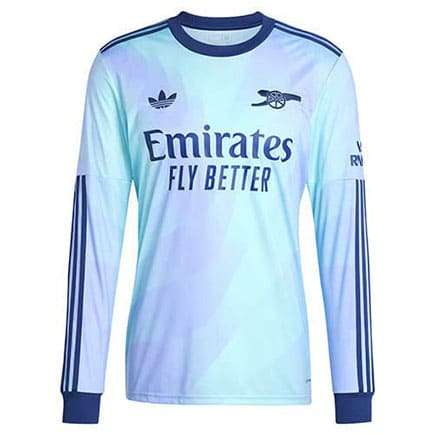 Tailandia Manga Larga Camiseta Tercera Arsenal 2024 2025 Tailandia Manga Larga Camiseta Tercera Arsenal 2024 2025