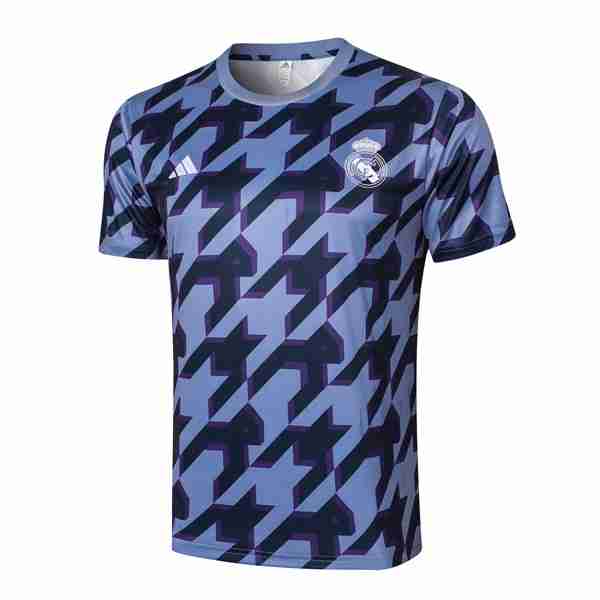 Camiseta Entrenamiento Real Madrid 2024-2025 Azul Negro Tailandia Camiseta Entrenamiento Real Madrid 2024 2025 Azul Negro