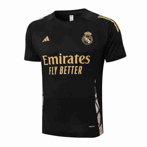 Camiseta Entrenamiento Real Madrid 2024-2025 Negro 2 Tailandia Camiseta Entrenamiento Real Madrid 2024 2025 Negro