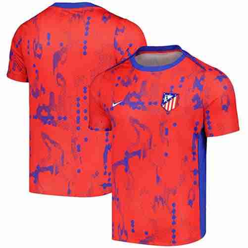 Tailandia Camiseta Pre-Match Atlético De Madrid 2024 2025 Tailandia Camiseta Pre Match Atletico De Madrid 2024 2025