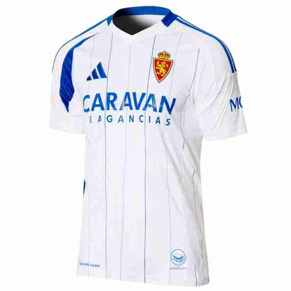 Tailandia Camiseta Real Zaragoza 1ª 2024-2025 Tailandia Camiseta Primera Real Zaragoza 2024 2025