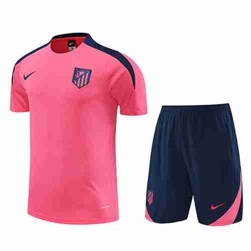 Tailandia Conjunto Camiseta Entrenamiento Atlético De Madrid 2024 2025 Rosa Tailandia Conjunto Camiseta Entrenamiento Atletico De Madrid 2024 2025 Rosa