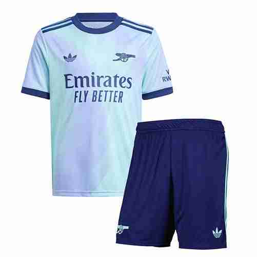 Camiseta Arsenal Conjunto Niños Tercera 2024 2025 Camiseta Arsenal Conjunto Ninos Tercera 2024 2025