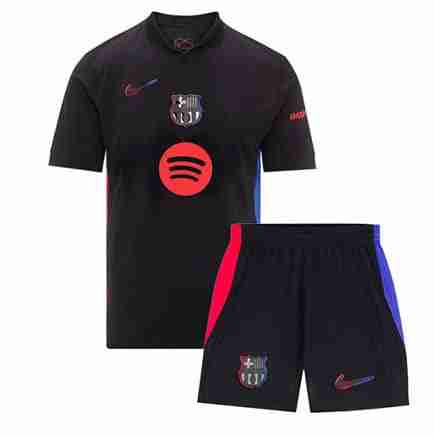 Camiseta FC Barcelona Conjunto Niños Segunda 2024 2025 Camiseta FC Barcelona Conjunto Ninos Segunda 2024 2025