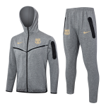 Chandal Con Capucha FC Barcelona 2024 25 Gris
