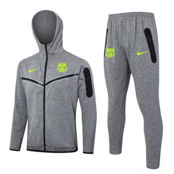 Chandal Con Capucha FC Barcelona 24 2025 Gris