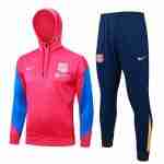 Chandal Con Capucha FC Barcelona 24 2025 Rosa Azul