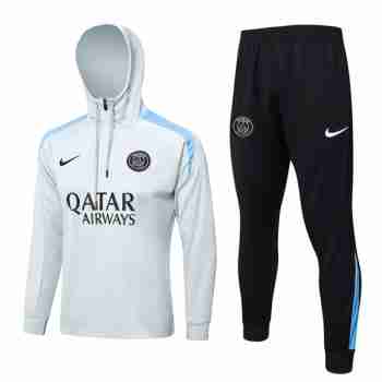 Chandal Con Capucha Paris Saint Germain 2024 2025 Gris