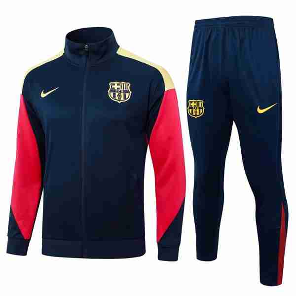 Chandal Barcelona 2024-2025 Azul Rojo 3 Chandal FC Barcelona 2024 2025 Azul Rojo