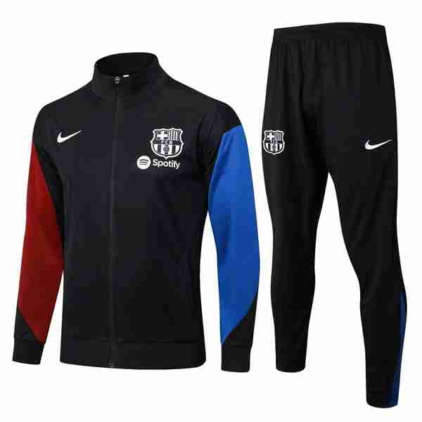 Chandal Barcelona 2024-2025 Negro 3 Chandal FC Barcelona 2024 2025 Negro