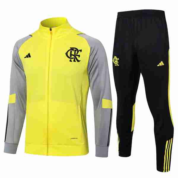 Chandal Flamengo 2024-2025 Gris Amarillo Chandal Flamengo 2024 2025 Gris Amarillo