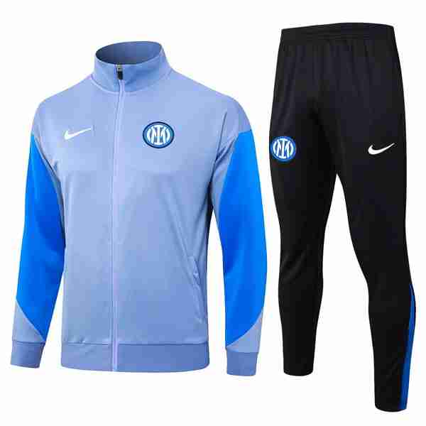 Chandal Inter Milan 2024-2025 Gris Azul 3 Chandal Inter Milan 2024 2025 Gris Azul