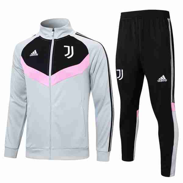 Chandal Juventus 2024-2025 Gris Negro 2 Chandal Juventus 2024 2025 Gris Negro