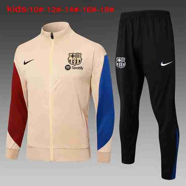 Niños Chandal Barcelona 2024-2025 Amarillo Azul 3 Chandal Ninos FC Barcelona 2024 2025 Amarillo Azul